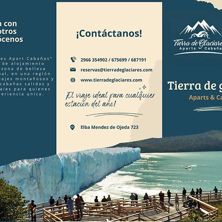 אל קלפטה Hotel Cabanas Aparts Tierra De Glaciares מראה חיצוני תמונה